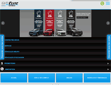 Tablet Screenshot of elite-mazda.ca